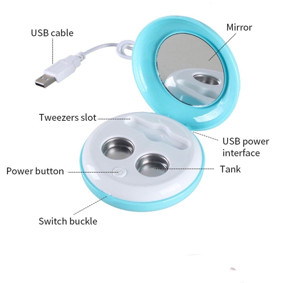 Contact Lens Cleaner, Ultrasonic Lens Cleaner, Ultra Sonic Auto Eye Protein Cleaning Case, Contact Lens Cleaner Machine Contact Lens Cleaner, Ultrasonic Lens Cleaner, Ultra Sonic Auto Eye Protein Cleaning Case, Contact Lens Cleaner Machine